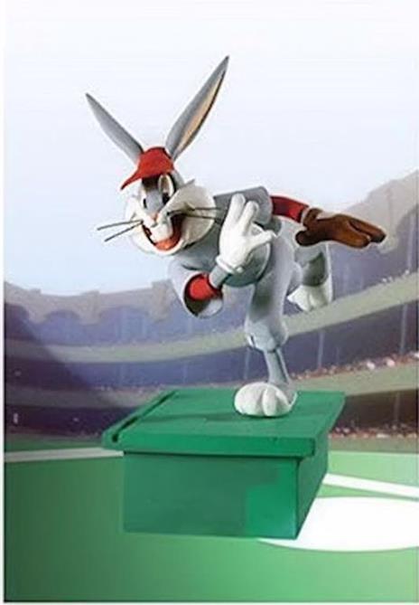 Dc Direct Looney Tunes Series 2 Bugs Bunny Baseball Diorama Action Figure New Nuovo - 2