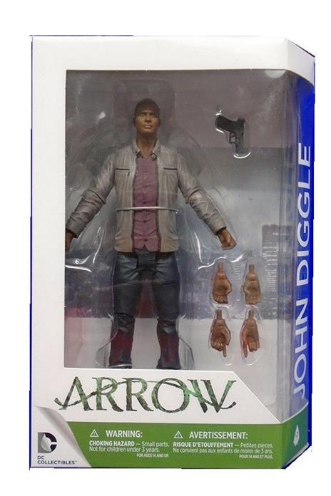 Dc Comics: Arrow. John Diggle Action Figure - 5