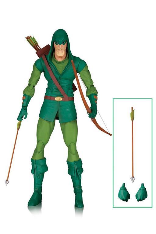 Action Figure DC Direct DC Icons Green Arrow Longobow Hunters Af di azione DC Comics - 2