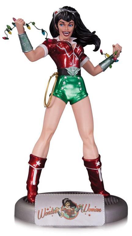 Dd Comics: Bombshells Holiday Wonder Woman Statue - 2
