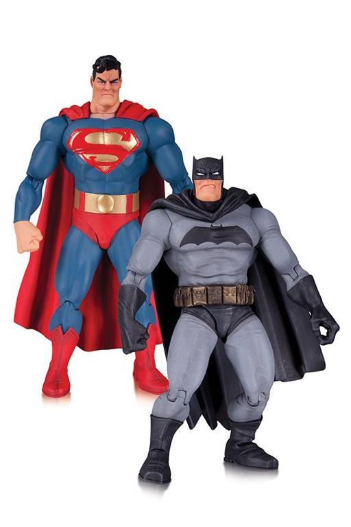 The Dark Knight Returns Action Figure 2-Pack Superman & Batman 30th Anniversary 17 cm - 2