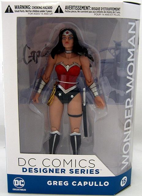 Action Figure Dc Designer Series. Greg Capullo Wonder Woman - 5