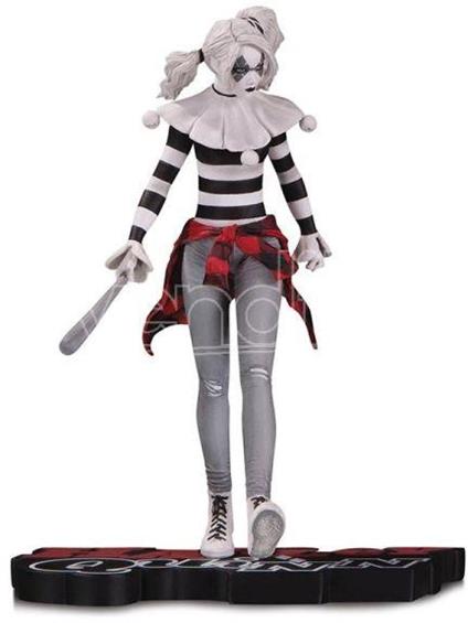 DC Comics Rosso, Bianco & Nero Statua Harley Quinn by Steve Pugh 18 cm DC Direct