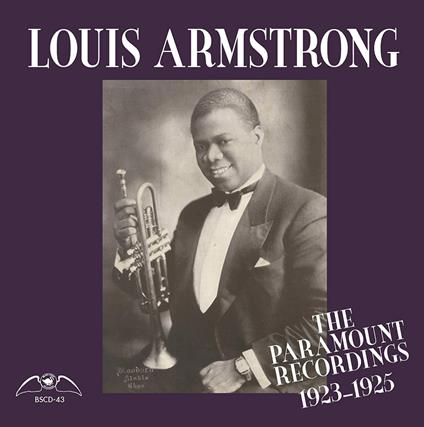The Paramount Recordings 1923-1925 - CD Audio di Louis Armstrong