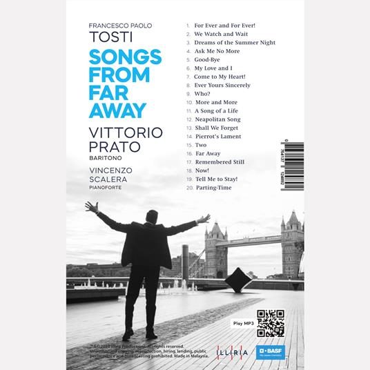 Songs from far Away (+ Libro) - CD Audio di Vittorio Prato - 2