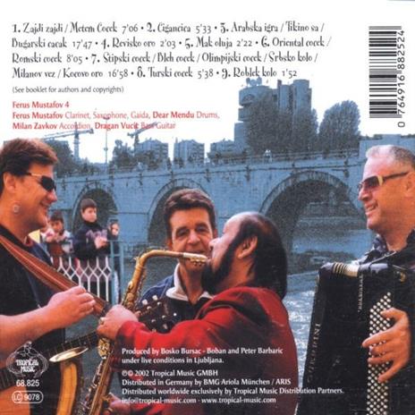 Heat of Balkan Gypsy Soul - CD Audio di Ferus Mustafov - 2