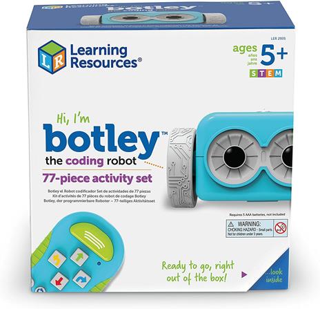 Learning Resources- Set di attività con Il Robot programmabile Botley, Colore, LER2935 - 4