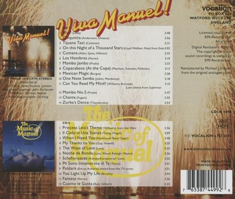 Viva Manuel! & The - CD Audio di Manuel and His Music of the Mountains - 2