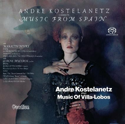 Plays Music of Villa-Lobos - SuperAudio CD di Heitor Villa-Lobos,Andre Kostelanetz