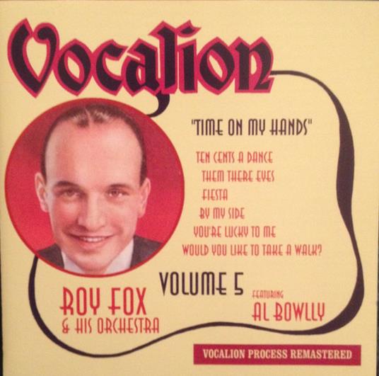 Time On My Hands - CD Audio di Roy Fox