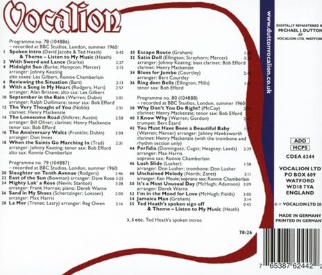 Vol.9 - Rare Transcrip - CD Audio di Ted Heath - 2
