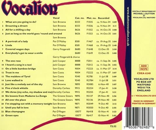 Vol.6 I Heard a Song - CD Audio di Jay Wilbur - 2