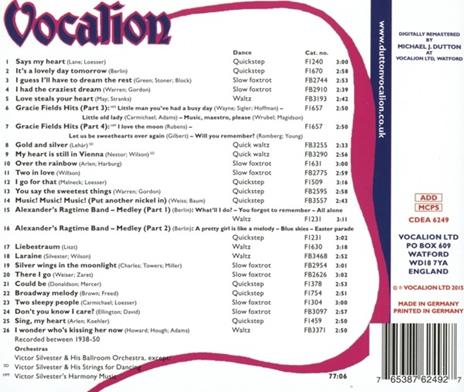 Rare Recordings 2 - CD Audio di Victor Silvester - 2