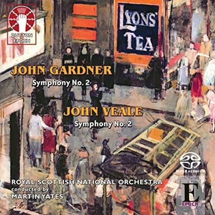 Symphony No. 2 / Symphony No. 2 - CD Audio di John Gardner,John Veale