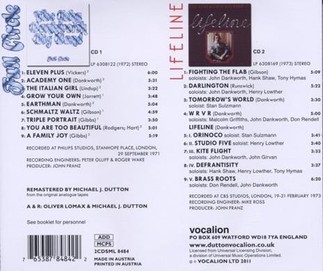 Full Circle & Lifeline - CD Audio di John Dankworth - 2