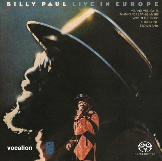 Live in Europe - SuperAudio CD di Billy Paul