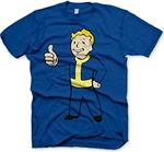 T-Shirt Unisex Fallout. Vault Boy Thumbs Up. Taglia S