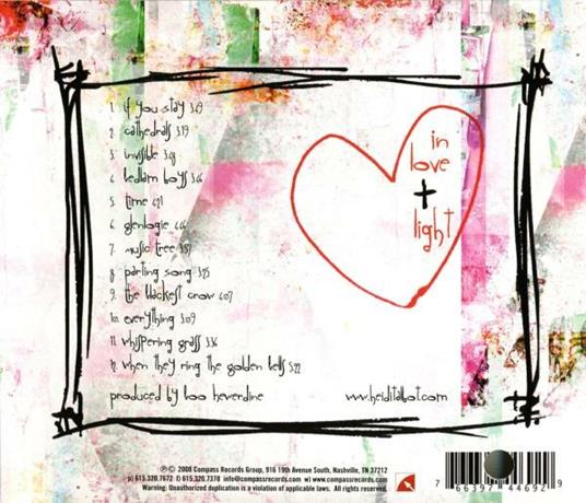 In Love & Light - CD Audio di Heidi Talbot - 2