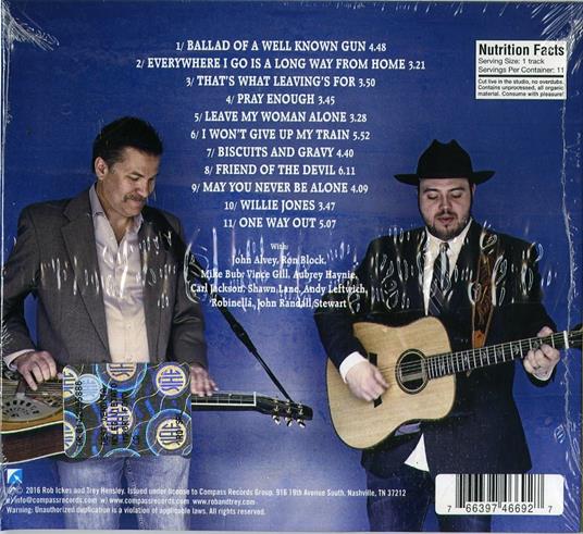 The Country Blues - CD Audio di Rob Ickes,Trey Hensley - 2