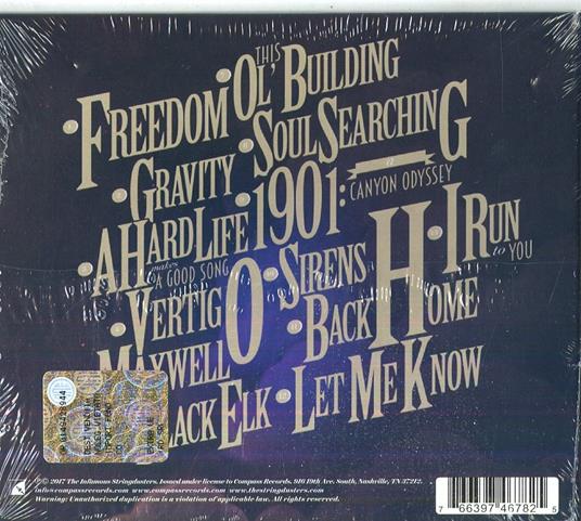 Laws of Gravity - CD Audio di Infamous Stringdusters - 2