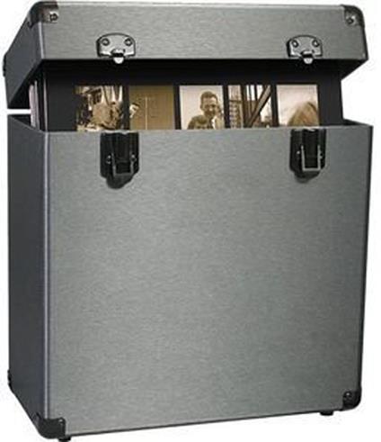 Porta Lp Vinyl Styl. Groove Record Carrying Case Graphite