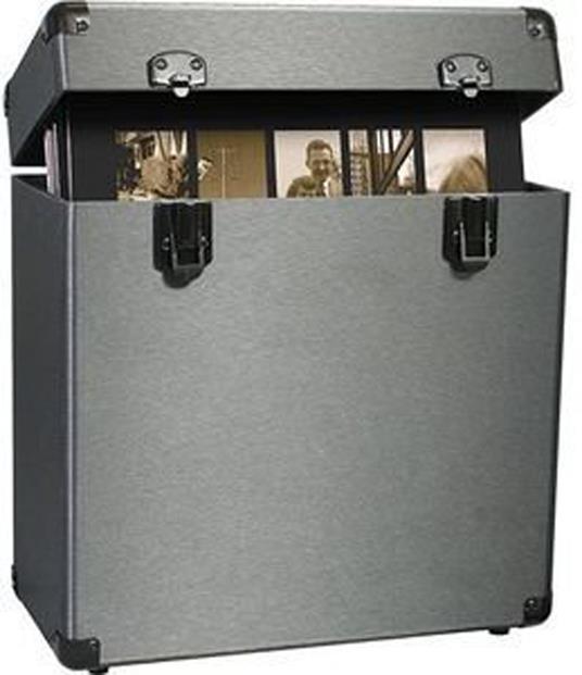 Porta Lp Vinyl Styl. Groove Record Carrying Case Graphite