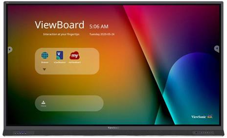 Viewsonic IFP8652-1ANEP lavagna interattiva 2,18 m (86") 3840 x 2160 Pixel Touch screen Nero