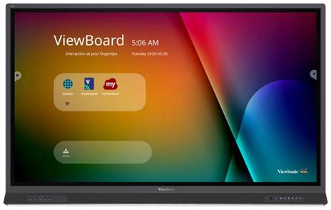 Viewsonic IFP6552-1B lavagna interattiva 165,1 cm (65") 3840 x 2160 Pixel Touch screen Nero