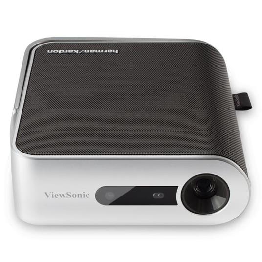 Viewsonic M1+ videoproiettore Proiettore portatile 125 ANSI lumen LED WVGA (854x480) Compatibilità 3D Argento - 10