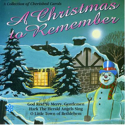A Christmas To Remember. A Collection Of Cherished Carols - CD Audio