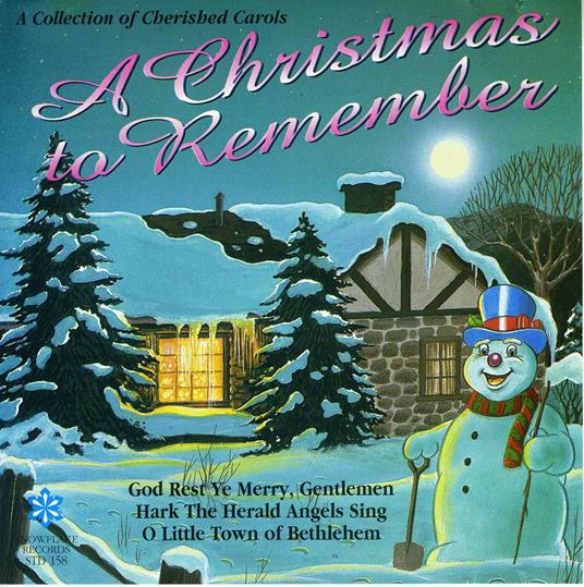A Christmas To Remember. A Collection Of Cherished Carols - CD Audio