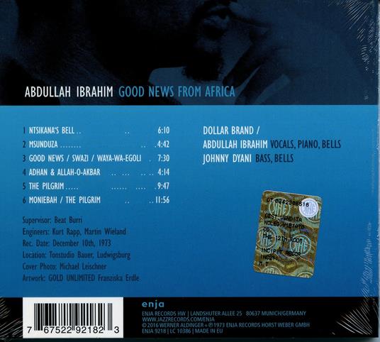 Good News from Africa - CD Audio di Abdullah Ibrahim - 2