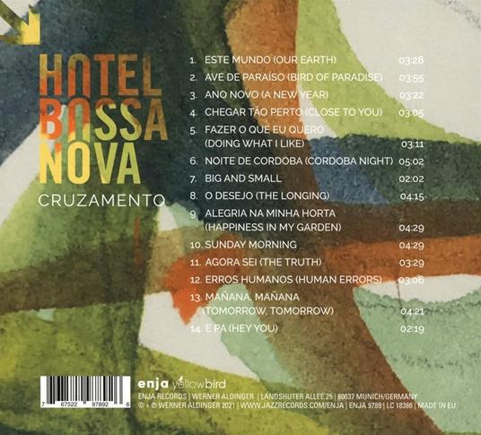 Cruzamento - CD Audio di Hotel Bossa Nova - 2