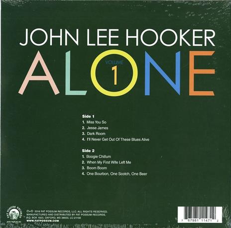 Alone vol.1 - Vinile LP di John Lee Hooker - 2
