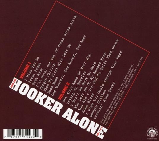Alone vol.1 - CD Audio di John Lee Hooker - 2
