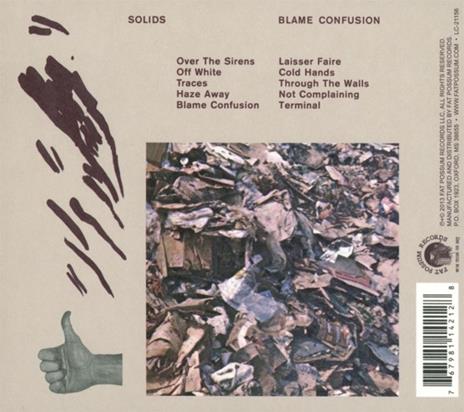 Blame Confusion - CD Audio di Solids - 2