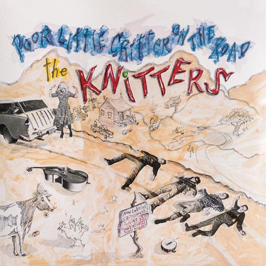 Poor Little Critter On The Road (Blue Vinyl) - Vinile LP di Knitters