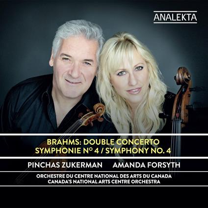 Concerto per violino e violoncello op.102 - Sinfonia n.4 op.98 - CD Audio di Johannes Brahms,Pinchas Zukerman