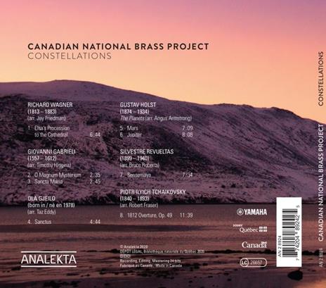 Canadian National Brass Project: Constellations - CD Audio - 2