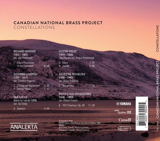 Canadian National Brass Project: Constellations - CD Audio - 2