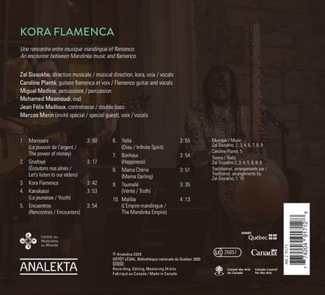 Kora Flamenca - CD Audio di Zal Sissokho - 2