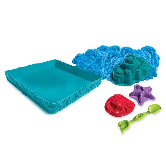 Kinetic Sand. Sabbia Modellabile. Set Sabbia con 4 Formine - 7