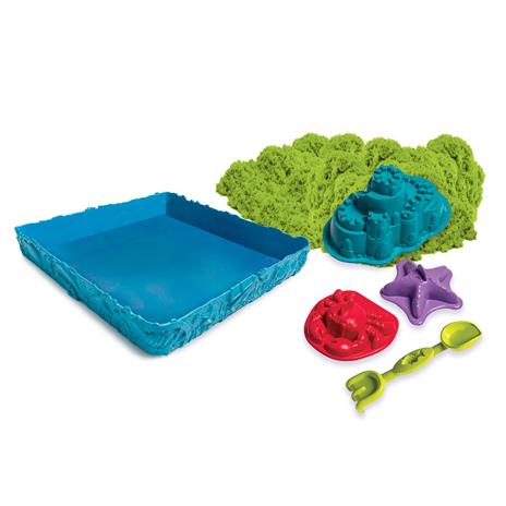 Kinetic Sand. Sabbia Modellabile. Set Sabbia con 4 Formine - 13