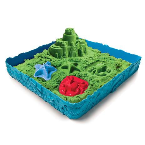 Kinetic Sand. Sabbia Modellabile. Set Sabbia con 4 Formine - 14