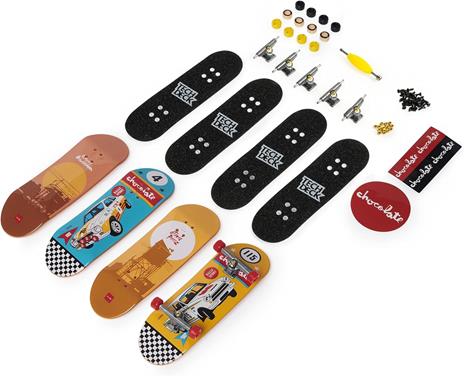 TECH DECK Pack Deluxe da 4 skate assortito - 6
