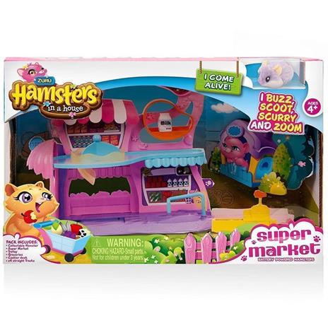 Hamsters in a House. Playset Supermercato - 3