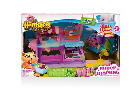 Hamsters in a House. Playset Supermercato - 10