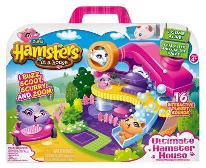 Hamsters in a  House. Playset Deluxe