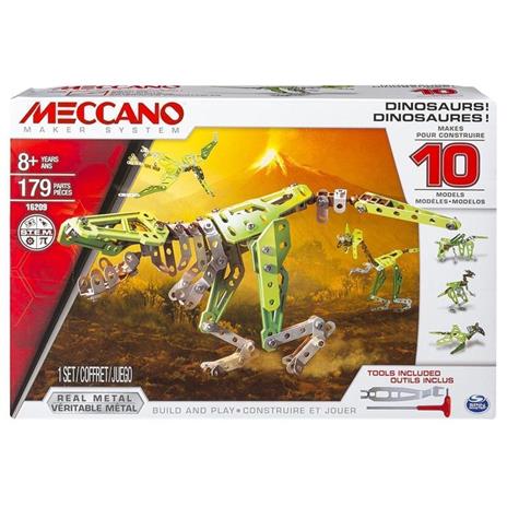 Meccano. Dinosauri. Confezione 10 Modelli 179 Pz - 4