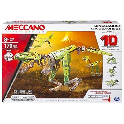 Meccano. Dinosauri. Confezione 10 Modelli 179 Pz